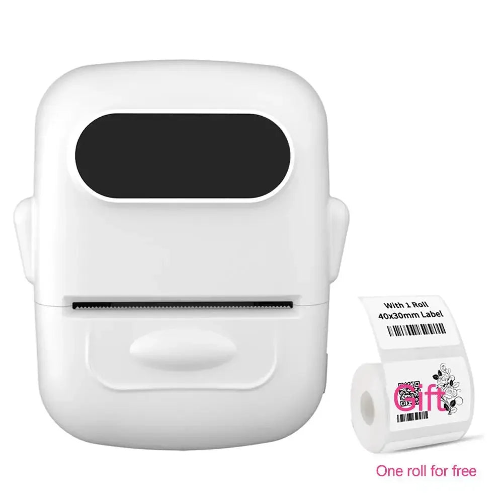 Mini Thermal Label Printer P50 12-57mm Portable Tag Printer Inkless Wireless Labeling Machine Pocket Adheisve Sticker Printer